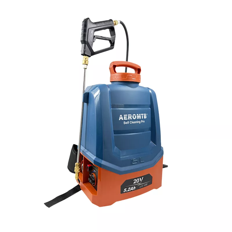 セルフクリーニング機能付き 15L ナップザック噴霧器