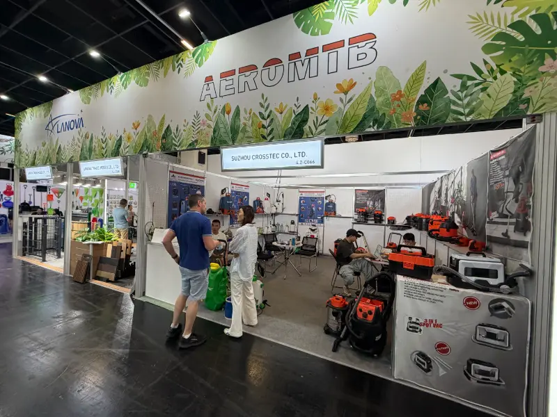 Spoga+Gafa 2026 ケルンでの Crosstec – 革新的な電動噴霧器ソリューションが注目を集める