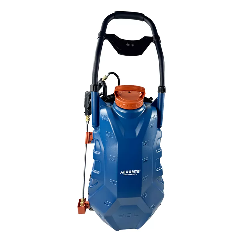 30L トロリー噴霧器ダイヤフラムポンプ、18V 2.6A バッテリー付き